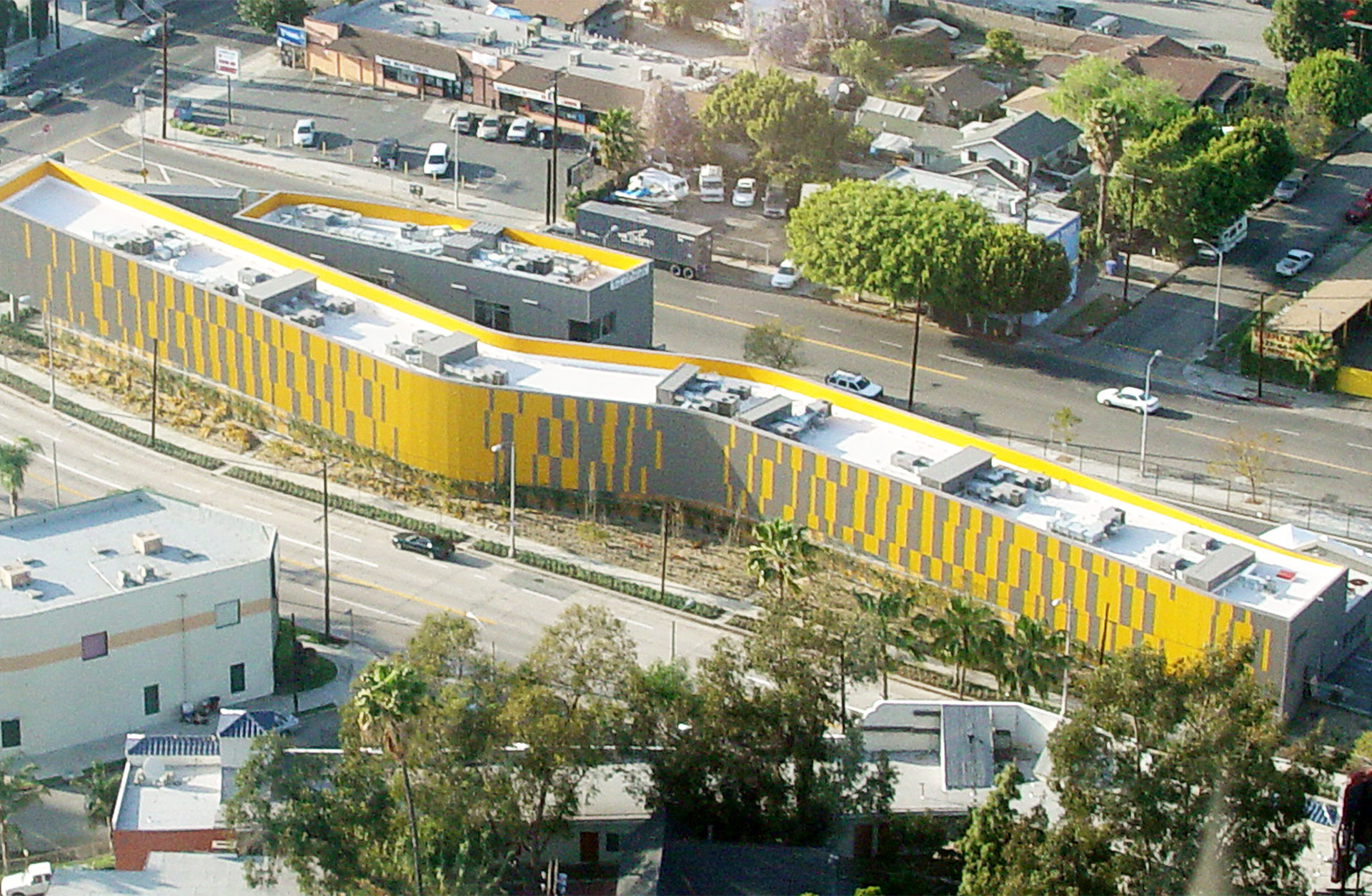 Aerial view of Camino Nuevo